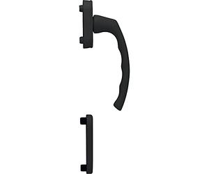HOPPE Maniglia per porta del balcone LIÈGE - interno nero