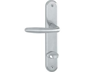 Hoppe - Maniglia per porta WC a sinistra, in ottone cromato opaco