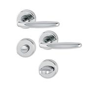 Hoppe Maniglia Roissy su rosetta rotonda, 3066865