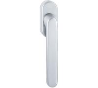 HOPPE Martellina LUXEMBOURG dk mat. ALLUMINIO col. F1 ARGENTO sporg. quadro 35