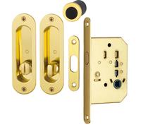 HOPPE Set maniglia per porta scorrevole 4930 - WC