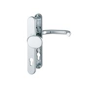 HOPPE Set maniglia porta PZ RD-86G argento