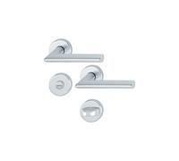 HOPPE maniglia Stoccolma con rosette WC, Argento anodizzato, 2811122