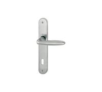 Hoppe Verona - Maniglia per porta su cartello BB 90, in ottone cromato opaco