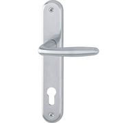 HOPPE VERONA - Maniglia per targa PZ 88, spessore porta 37-47, VK 8/8,5, argento anodizzato
