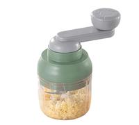 Hopper a mano per cucina, tritatutto manuale per alimenti - Processore di verdure portatile in acciaio inox portatile - Insalata dicedere piccola multifunzione miniera d'aglio per la cucina