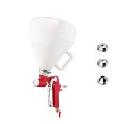 Hopper, pistola a spruzzo da 6 litri, con ugelli da 4/6/8 mm, per pittura su soffitti, pareti (bianco)