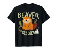 Hoppers Beaver To The Rescue Maglietta