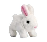 Hopping Bunny, peluche | Giocattolo di simulazione, avanzato imita il vero coniglio, sensibile alla voce per regali di compleanno Pasqua Festival - Regalo durevole per qualsiasi età, 1 pezzo