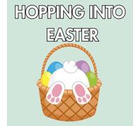 Hopping Into Easter: A Cute Easter Coloring Book for Kids