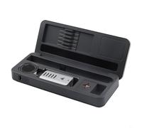 Hoppipola -02 Set di saldatore con scatola di immagazzinaggio mobile, 100W PD/QC Fast Heat, per cassa in lega di alluminio CNC, display IPS da 0,96 ", riparazione elettronica di tipo (modello 02A