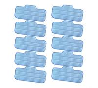 Hoppipola 10 panni lavabili compatibili con pulitore a vapore Dupray Neat, in microfibra, per ricariche di ricambio per una pulizia profonda, blu