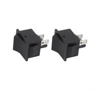 Hoppipola 2 interruttori a farfalla autoresettanti 6-24 V 10 A per bambini auto elettriche 2/3/6 pin connettore nero (2 pin)