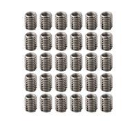 Hoppipola 30 inserti filettati da M6 x 1,0 a M8 x 1,25, lunghezza 10 mm, per riduttori di dadi in acciaio inox maschio femmina per aeronautica per riparazione di macchinari auto