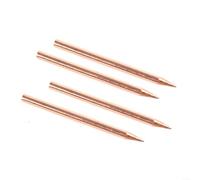 Hoppipola 4PCS Spot Welder Electrode Tip for Handheld Lithium for Battery Welding 50x3mm Aluminum Oxide Copper Needle for Nickel Strip