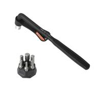 Hoppipola Chiave dinamometrica per bicicletta, 3-10 Nm/10-20 Nm, con esagonale e per set di punte Torx, per riparazione bici e moto, acciaio al cromo vanadio, impugnatura ergonomica