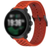 Hoppipola Cinturino per orologio Suunto Race 2, in silicone resistente, ergonomico, 22 mm, con anse sagomate, per Suunto Vertical e Peak Pro 9, blu