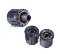 Hoppipola Corpo ruota libera in acciaio per mozzi Shimano RM30, RM40 e RM60, compatibile con cambio a 7, 8, 9 e 10 velocità, ricambio nero per mozzi posteriori MTB