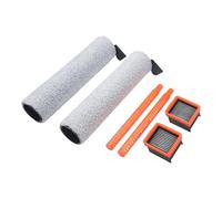 Hoppipola Kit di accessori per Uwant D5/D5 Pro/D100/D100 Pro/A60/V8/V10/D500, 2 spazzole a rullo + 2 filtri HEPA + 2 filtri di neutralizzazione, plastica e nylon