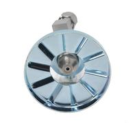 Hoppipola Kit di ugelli per bruciatore di oli usati per riscaldamento industriale, sifone atomizzatore in metallo con punte da 0,8/1,0/1,5/2,0 mm, filettatura da 9/16", nebulizzatore diesel a bassa