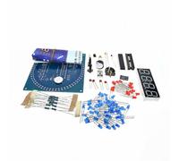 Hoppipola Kit orologio elettronico per esercitarsi a saldare, timer digitale con visualizzazione della temperatura e funzione di memoria, progetto elettronico fai da te per adulti, 5 V, cassa