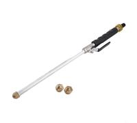 Hoppipola Lancia idropulitrice 2 in 1 con ugello a getto e a ventaglio, accessorio per idropulitrice per tubo dell'acqua da giardino, pulizia di auto e tetto, blu (black)
