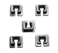 Hoppipola Manicotto con occhielli in metallo per testa d'erba per GX35 come ricambio (5 pezzi)