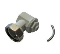 Hoppipola Oventrop M30 x 1,5 Adattatore angolare per termostato radiatore, collegamento di montaggio sinistra/destra