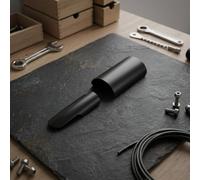 Hoppipola Paracatena per bicicletta pieghevole Brompton in alluminio per forcella posteriore, copertura protettiva CNC contro graffi e abrasioni della vernice, autoadesiva, argento