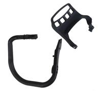 Hoppipola Per motosega maniglia posteriore e guardia set MS362 MS391 MS400, compatibile con parte 1140 791 1703, plastica per ricambio nero