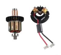 Hoppipola Porta spazzole di carbone e rotore DDF482 per ancoraggio per MAK HP482D DHP482 DDF482RME DHP482RAE DHP482RFE DHP482Z XPH10 Ricambio