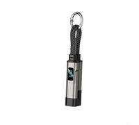 Hoppipola Portachiavi USB 4 in 1 per cavo di ricarica, ricarica rapida da 65 W con display digitale, multi connettore portatile tipo USB per USB A, per gadget da viaggio compatto (nero)