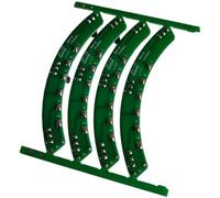 Hoppipola Sensore Hall PCB verde per Pro Pro2 4 Lite per Ninebot G2 106 Kit di riparazione motore scooter elettrico per design compatto 3144(C)
