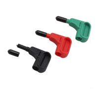 Hoppipola Set di sonda magnetica multimetro con banana da 4 mm, confezione da 3 punte per test rosso, nero, verde, design compatto per misurazione sul campo