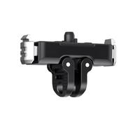 Hoppipola Supporto a sgancio rapido in metallo, compatibile con GoPro Hero13 Black, adattatore a vite da 2 denti a vite da 1/4", robusto supporto per fotocamera d'azione per riprese stabili