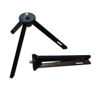 Hoppipola Supporto per antenna con filettatura da 1/4" o 3/8", supporto per antenna a treppiede, base per antenna portatile a tubo M per esterni, UV+onde corte senza feeder