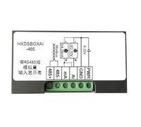 Hoppipola Testina di visualizzazione digitale RS485, 0-20 mA, 2-10 V, analogico, per convertitore di frequenza, motore, livello di liquido, nero