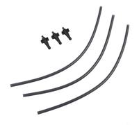 Hoppipola Tubo di ricambio in silicone per macchine da caffè Siemens EQ9 e EQ700, 30 cm, confezione da 3