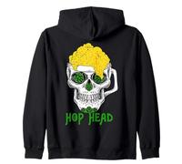 HOPPY Beer Diversity HOP Drink Responsibly ART SUL RETRO Felpa con Cappuccio