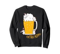 HOPPY Birra Diversità HOP Drink Responsabilmente Non Versare Felpa