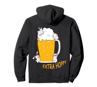 HOPPY Birra Diversità HOP Drink Responsabilmente Non Versare Felpa con Cappuccio