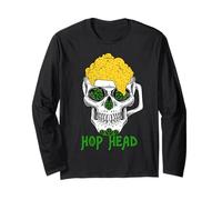 HOPPY Birra Diversità HOP Drink Responsabilmente Non Versare Maglia a Manica