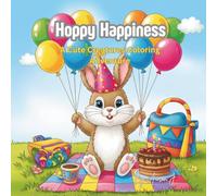 Hoppy Happiness: A Cute Creatures Coloring Adventure