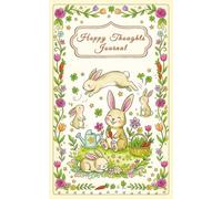 Hoppy Thoughts Journal: A Daily Gratitude and Activity Log for Kids (5 to 12) | Cute Bunny Themed Coloured Pages | Perfect for Gift (Colour 1 of 4)