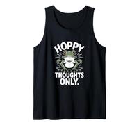 Hoppy Thoughts Only Cute Frog Pun Spring Happy Canotta