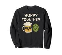 Hoppy Together - Birra Artigianale e Luppolo Divertente Bere Felpa