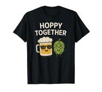 Hoppy Together - Birra Artigianale e Luppolo Divertente Bere Maglietta