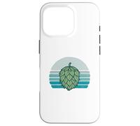 Hops Lover Vintage Beer Graphic Dark Sunset Hop Illustration Custodia per iPhone 16 Pro