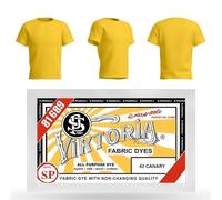 HOPS Viktoria - Tintura per tessuti, 10 g (59 colori), lavabile in lavatrice, colori per tessuti, tinture per abbigliamento, cotone, lino, seta, lana, viscosa, nylon, raso, legno, plastica