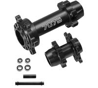 hopsupRC Alluminio 7075-T6 anteriore e posteriore mozzo ruota esagonale aggiornamenti parte per Losi 1/4 Promoto-MX Motorcycle RTR FXR-LOS06000, Promoto-MX Motorcycle RTR Pro Circuit-LOS06002, nero